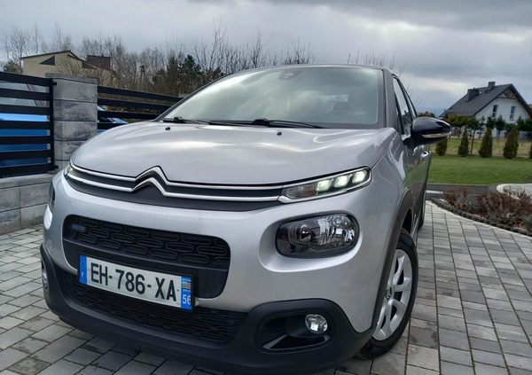 Citroen C3 cena 35900 przebieg: 44000, rok produkcji 2016 z Skawina małe 326